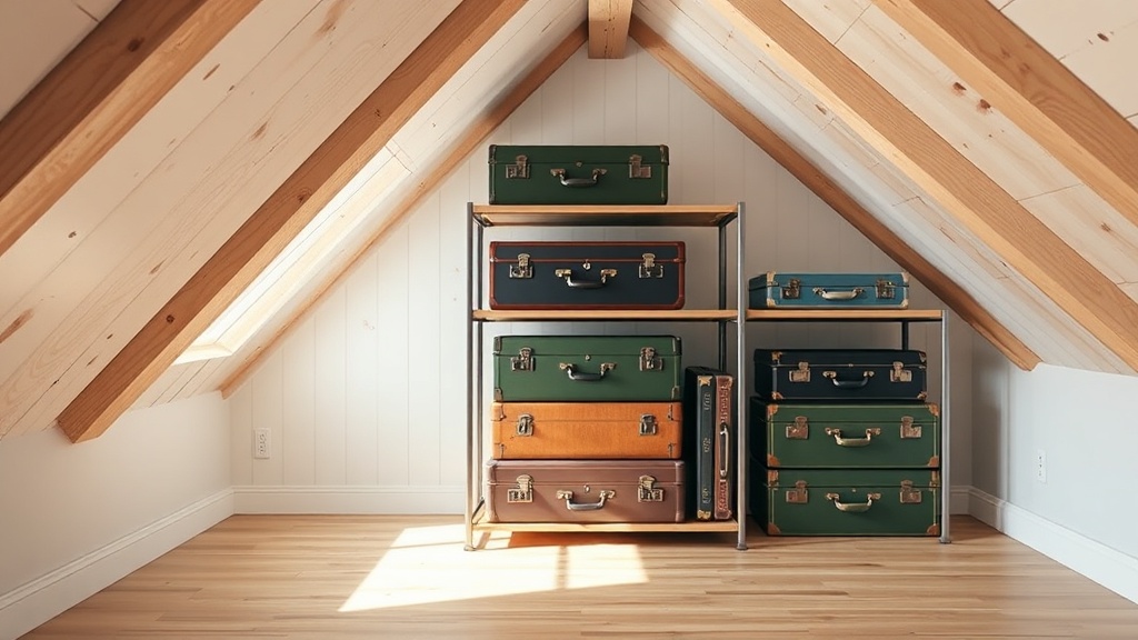 Deckenspeicher im Schlafzimmer nachrüsten: Leichte Koffer, Saisontextilien und K
